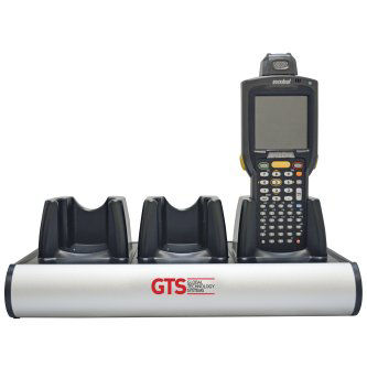 Global Technology Systems CHARGER,ZEBRA,MC30/31/3200, 3 BAY CRADLE